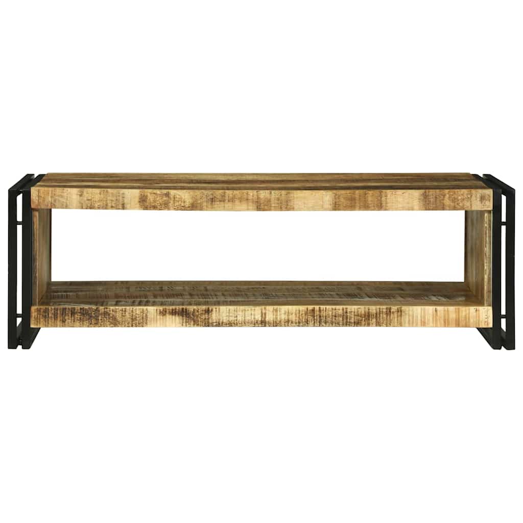 Coffee Table Brown 120 x 50 x 38 cm Solid rough mango wood
